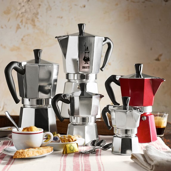 Bialetti Moka Express 6Cup Stovetop Espresso Machine Williams Sonoma