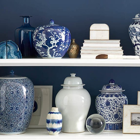 Blue White Ginger Jar With Lid Melon Williams Sonoma Blue White Ginger Jar Lidded Melon Scroll To Next Item