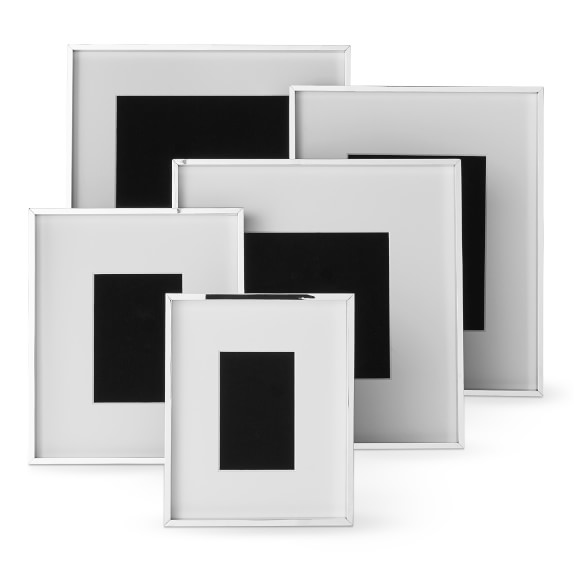 Polished Nickel Gallery Frames Williams Sonoma Roll Over Image To Zoom