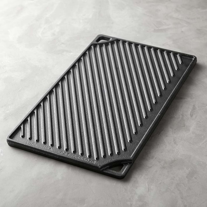 Lodge Cast Iron Reversible Grill Griddle Pan Williams Sonoma
