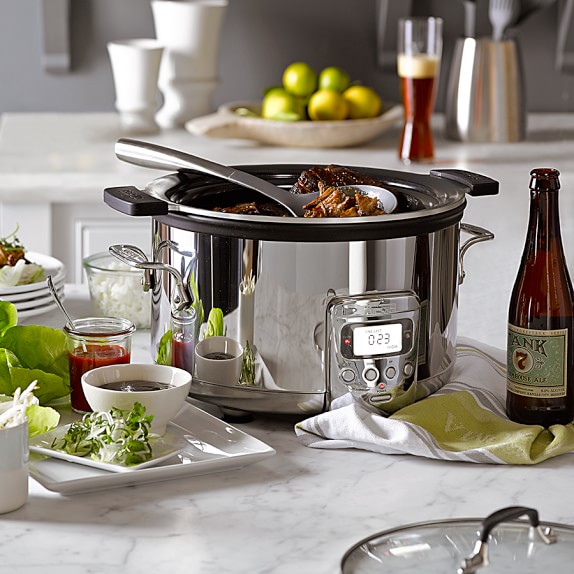 AllClad Deluxe Slow Cooker with CastAluminum Insert, 4Qt. Williams