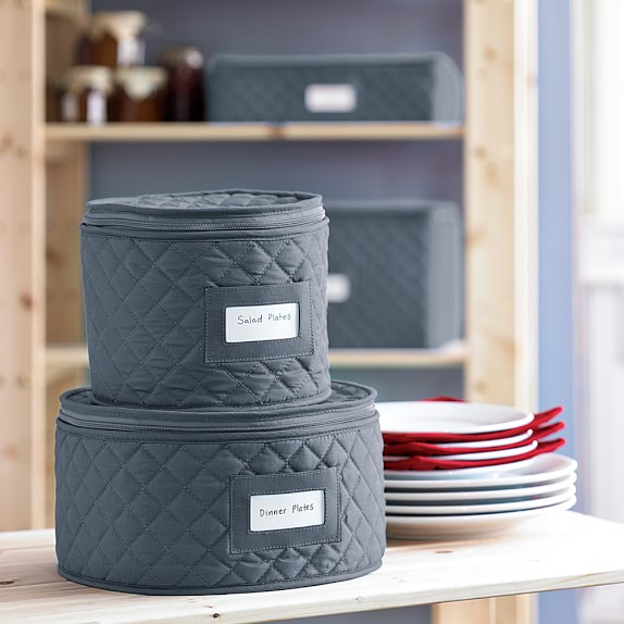 Quilted China Storage Cases Williams Sonoma