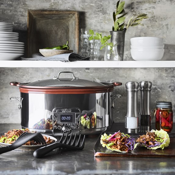 AllClad Gourmet Slow Cooker with AllinOne Browning, 7Qt. Williams