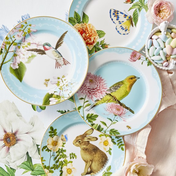 Spring Garden Salad Plates, Set of 4 Williams Sonoma