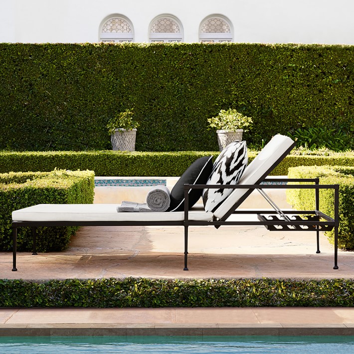 Bridgehampton Outdoor Chaise - Bridgehampton Outdoor Chaise