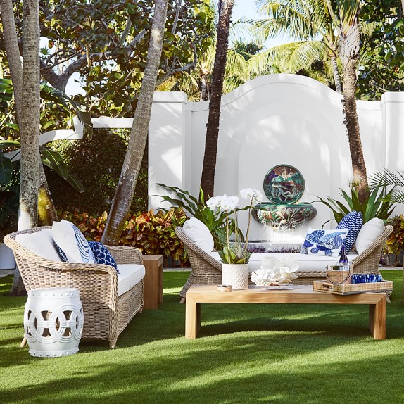 Manchester Outdoor Sofa 82 Williams Sonoma