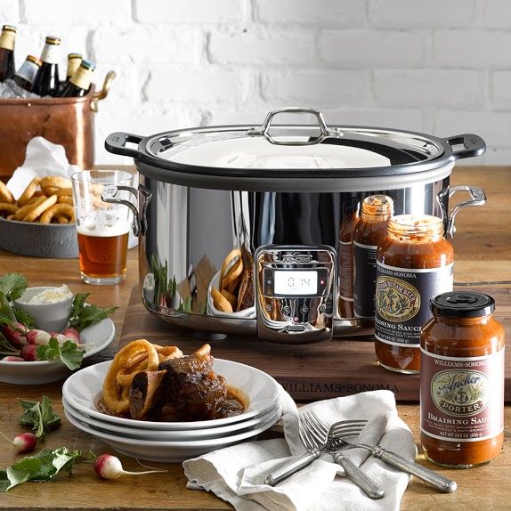 AllClad Deluxe Slow Cooker with CastAluminum Insert, 7Qt. Williams