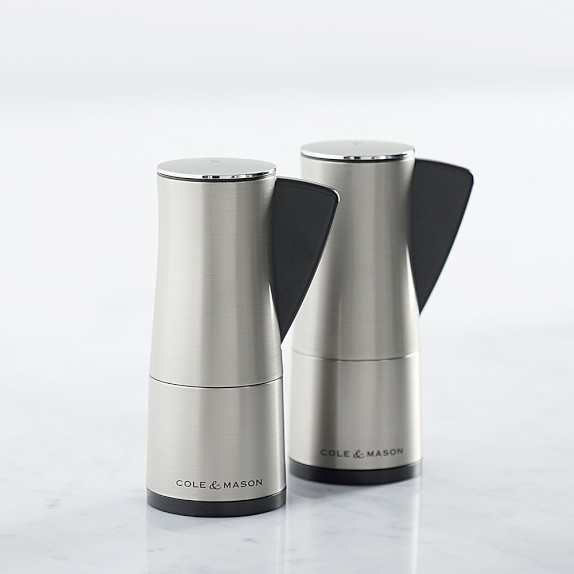 Cole and Mason OneHanded Salt & Pepper Mills Williams Sonoma