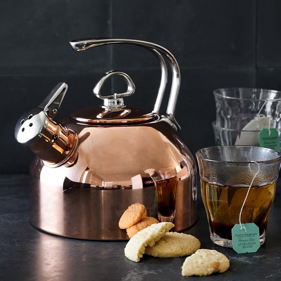 Chantal Copper Whistling Tea Kettle Williams Sonoma Scroll To Previous Item