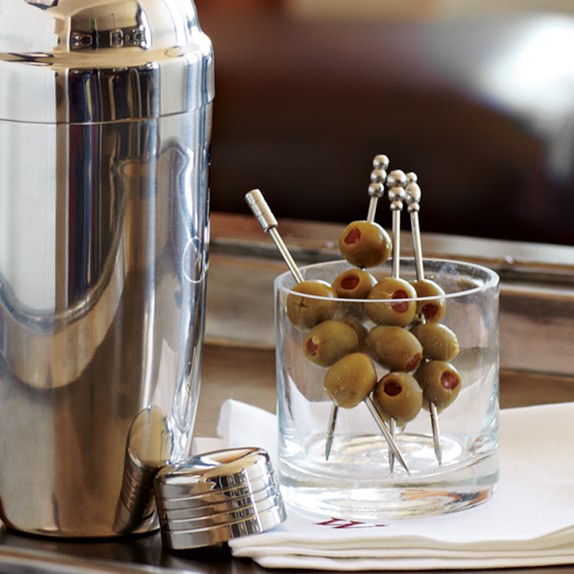 StainlessSteel Cocktail Picks, Set of 6 Williams Sonoma