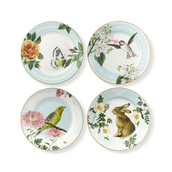 Spring Garden Salad Plates, Set of 4 Williams Sonoma