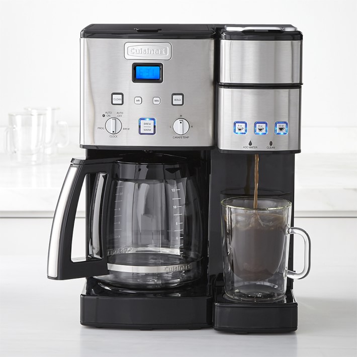Cuisinart Coffee Center And Single Serve Brewer With Gl Carafe Cuisinart Coffee Center And Single Serve Brewer With Gl Carafe Williams Sonoma