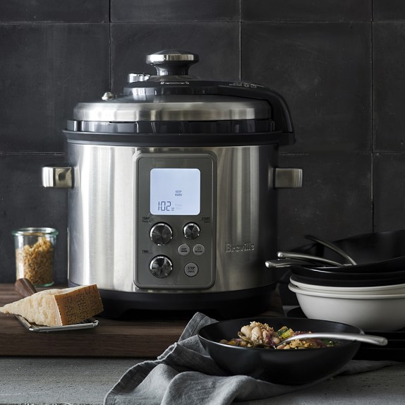 Breville Fast Slow Pro Pressure Cooker, 6Qt. Williams Sonoma