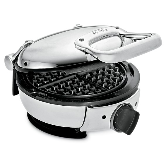 AllClad Classic Round Waffle Maker Williams Sonoma