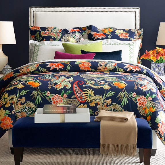 New Moon Printed Duvet Cover & Shams Williams Sonoma