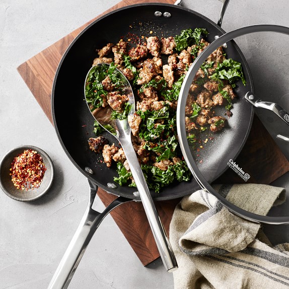 Calphalon Elite Nonstick Covered Fry Pan, 12" Williams Sonoma