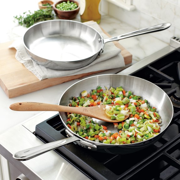 AllClad d5 StainlessSteel French Skillets, Set of 2 Williams Sonoma