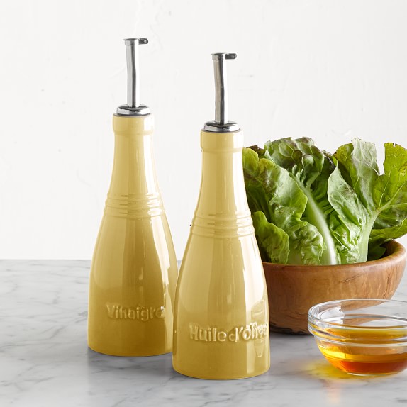 Le Creuset Oil Vinegar Cruet Set Williams Sonoma
