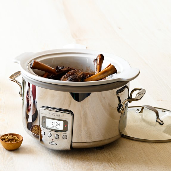 AllClad Deluxe Slow Cooker with CastAluminum Insert, 4Qt. Williams