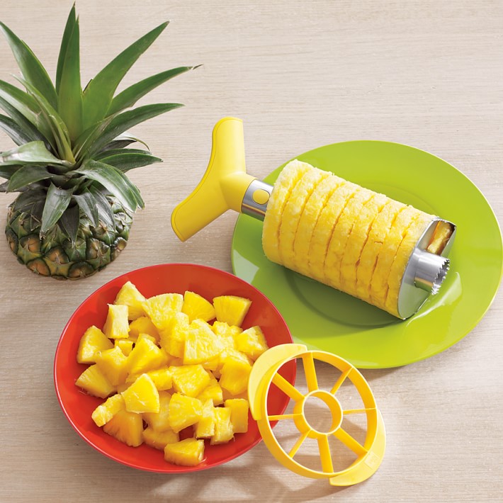 stainless steel pineapple slicer