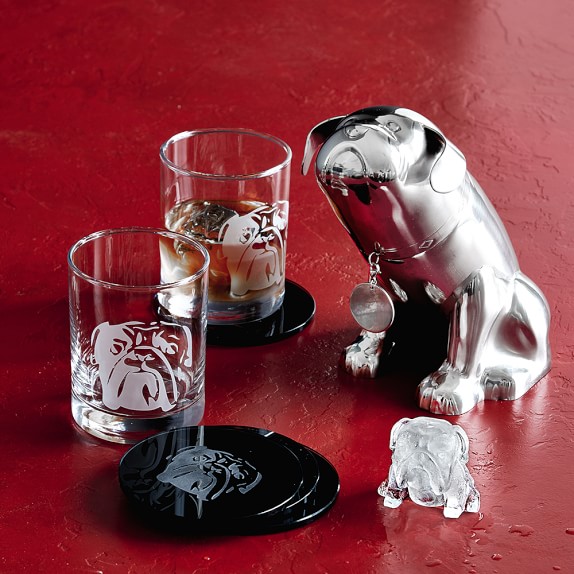 Novelty Ice Mold, Set of 2, Bulldog | Williams Sonoma Novelty Ice Mold, Set of 2, Bulldog | Williams Sonoma