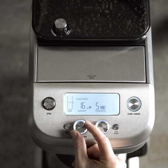Breville Grind Control Coffee Maker Williams Sonoma