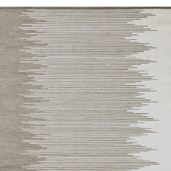 Perennials Ikat Stripe Indoor Outdoor Rug Flax Williams Sonoma Roll Over Image To Zoom