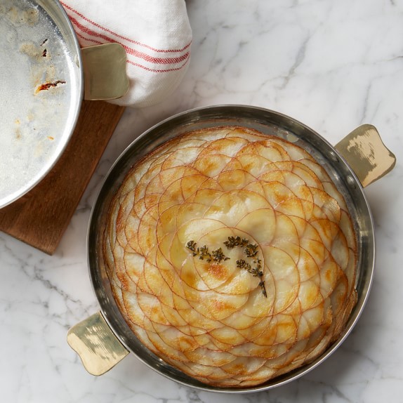Mauviel Copper Pommes Anna Pan Williams Sonoma