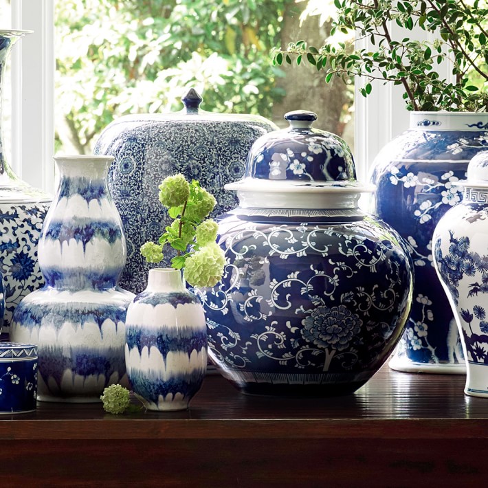 Ceramic Drip Vase Williams Sonoma