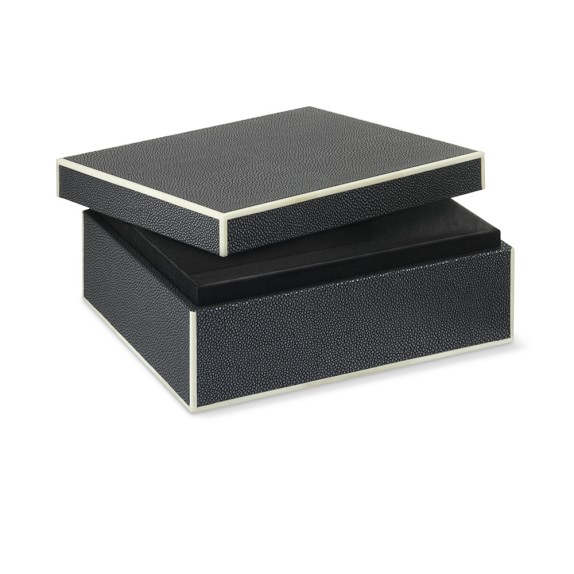 Faux Reen Box Black Williams Sonoma Scroll To Next Item