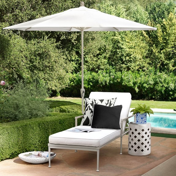 Sunbrella Outdoor Solid Pillow Cover with Piping, Black Williams Sonoma
