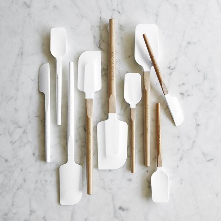 Williams Sonoma Silicone Spatula With Classic Wood Handle Williams Sonoma Silicone Spatula With Classic Wood Handle