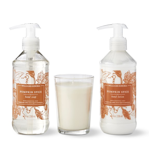 Williams Sonoma Pumpkin Spice Guest Essenitals Set Williams Sonoma