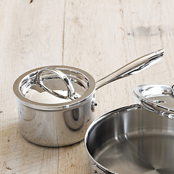 Williams Sonoma Signature Thermo Clad Stainless Steel Saucepan Williams Sonoma Signature Thermo Clad Stainless Steel Saucepan