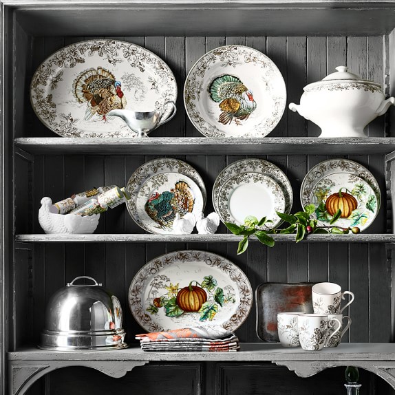 Plymouth Turkey Dinnerware Collection Williams Sonoma