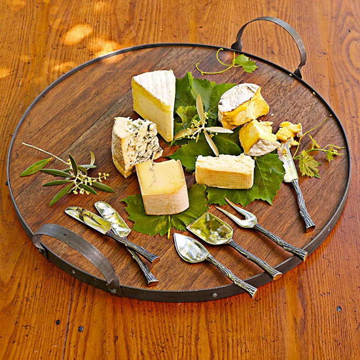 Cheese Board With Metal Handle Williams Sonoma