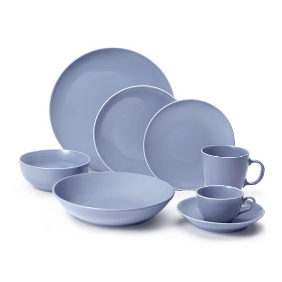 Pillivuyt Coupe Blue Dinnerware Collection Williams Sonoma Pillivuyt Coupe Blue Dinnerware Collection