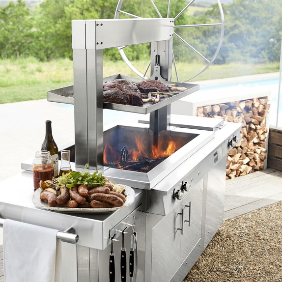 Kalamazoo Gaucho Wood Fired Freestanding Grill With Side Burner Scroll To Next Item