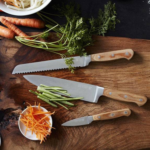 3 piece kitchen set metal table williams sonoma open kitchen 3piece knife set scroll to next item set 3 piece kitchen set metal table williams sonoma open kitchen 3piece knife set scroll to next item set