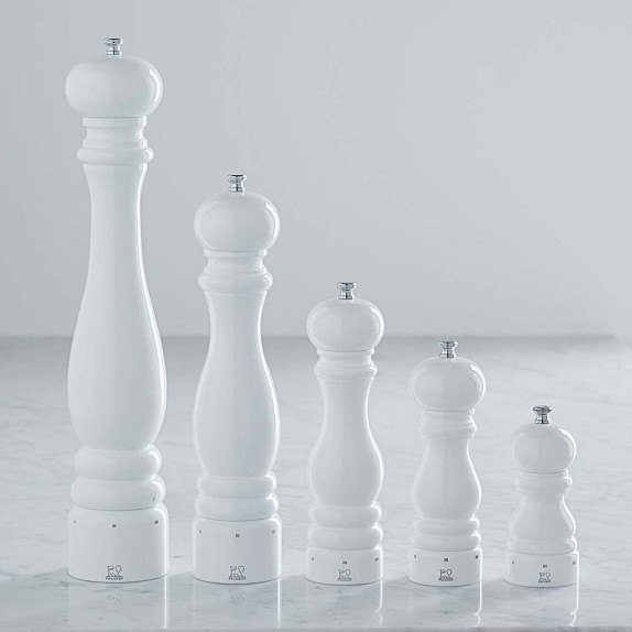 Peugeot Paris U Select White Salt Pepper Mills Williams Sonoma Peugeot Paris U Select White Salt Pepper Mills