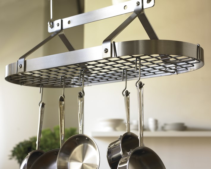Pot And Pan Rack Ceiling Mycoffeepot Org
