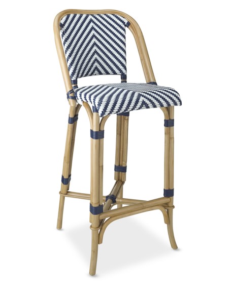 Parisian Bistro Woven Bar Stool Williams Sonoma