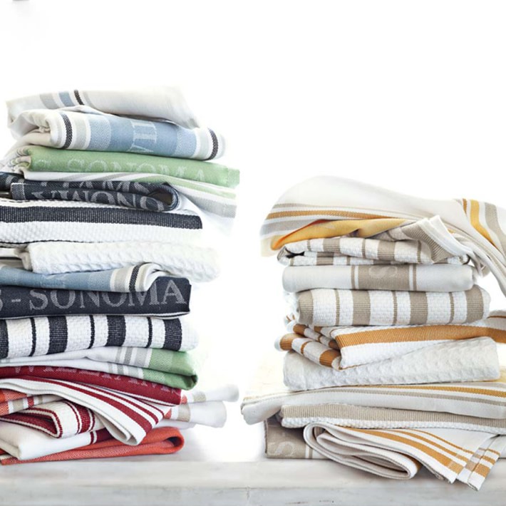 All Purpose Pantrytowels Set Of 4 White Williams Sonoma