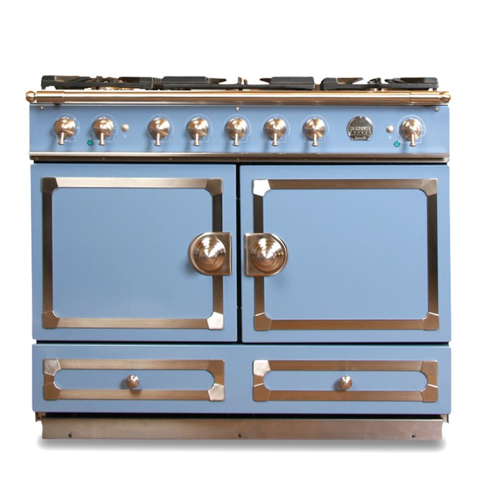 blue kitchen appliances teal la cornue cornufé 110 range provence blue williams sonoma blue kitchen appliances teal la cornue cornufé 110 range provence blue williams sonoma