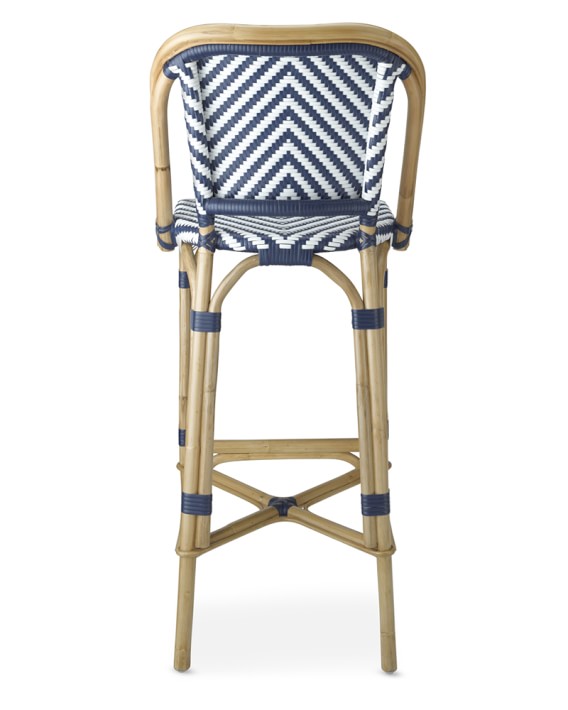 Parisian Bistro Woven Bar Stool Williams Sonoma
