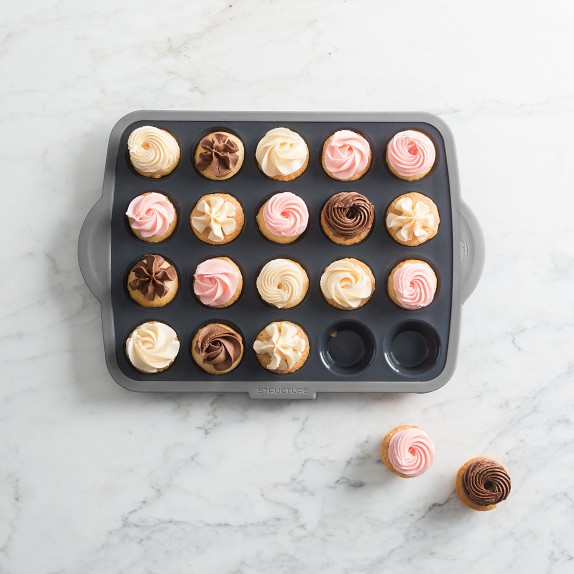 Trudeau Pro Silicone Mini Muffin Pan Williams Sonoma
