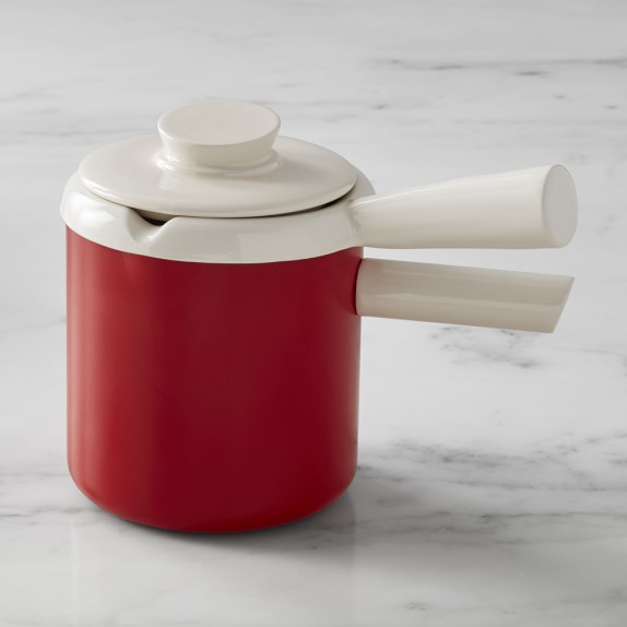 Williams Sonoma Hot Chocolate Pot with Ceramic Insert Williams Sonoma