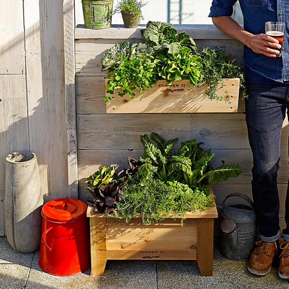 Farmer D Patio Planter Williams Sonoma