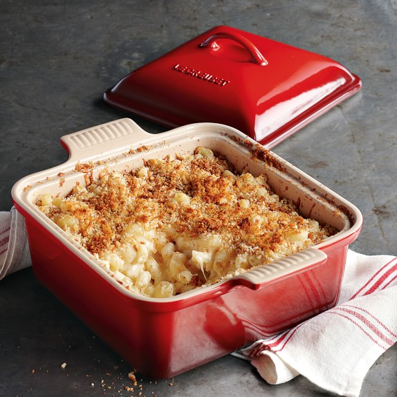 Le Creuset Stoneware Heritage Covered Square Baker Williams Sonoma Le Creuset Stoneware Heritage Covered Square Baker