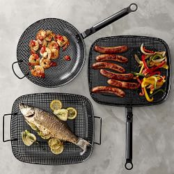 Outdoor Cookware Camping Pots Pans Williams Sonoma High Heat Nonstick Steel Grill Cookware Set